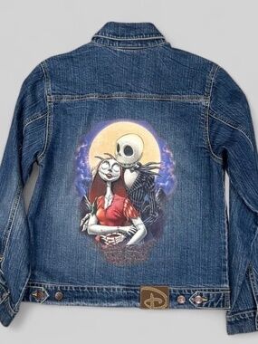 Disney Store Exclusive The Nightmare Before Christmas Jean Jacket